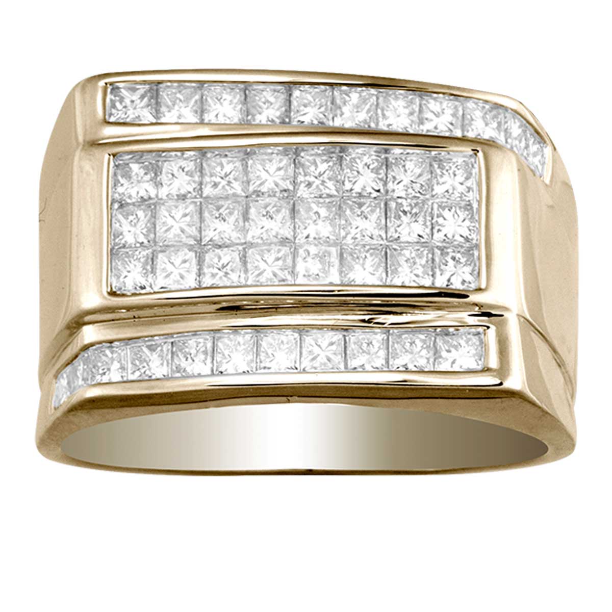 14K 2.00CT Diamond MEN'S RING