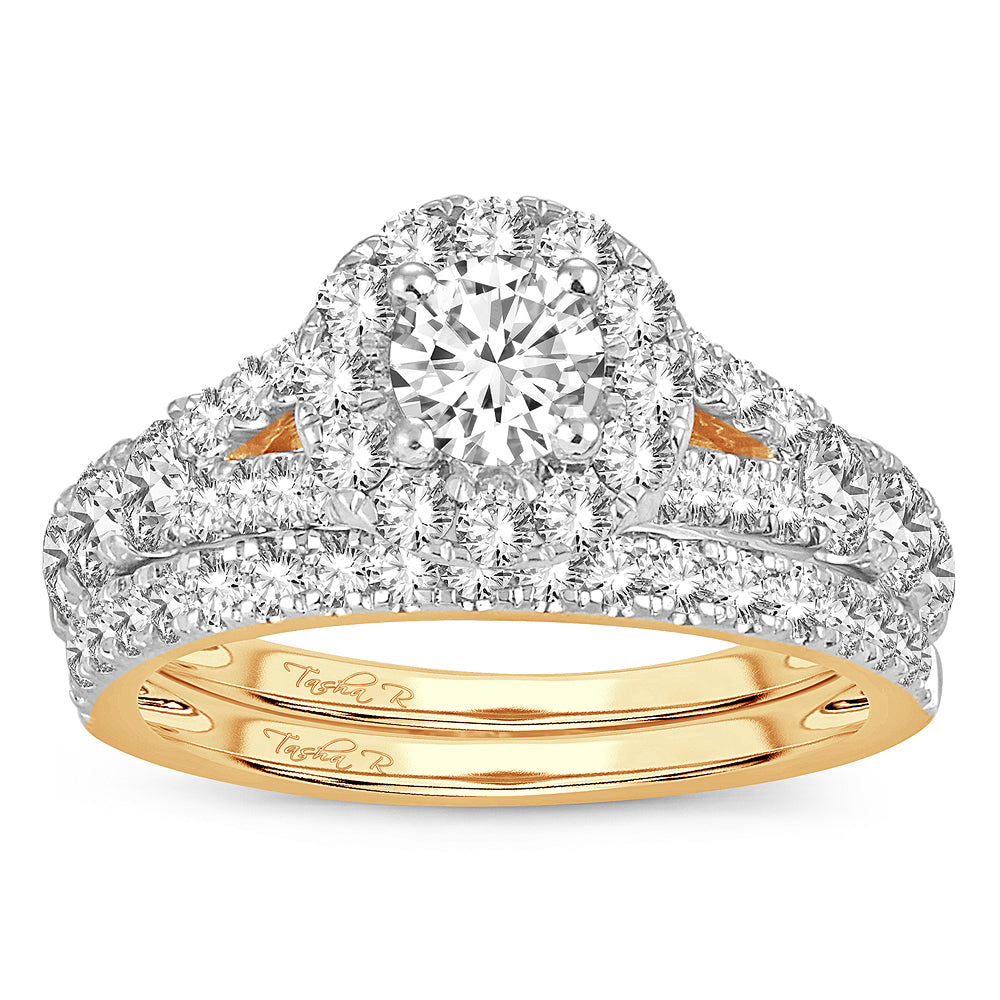 14K 2.00CT Diamond BRIDAL RING