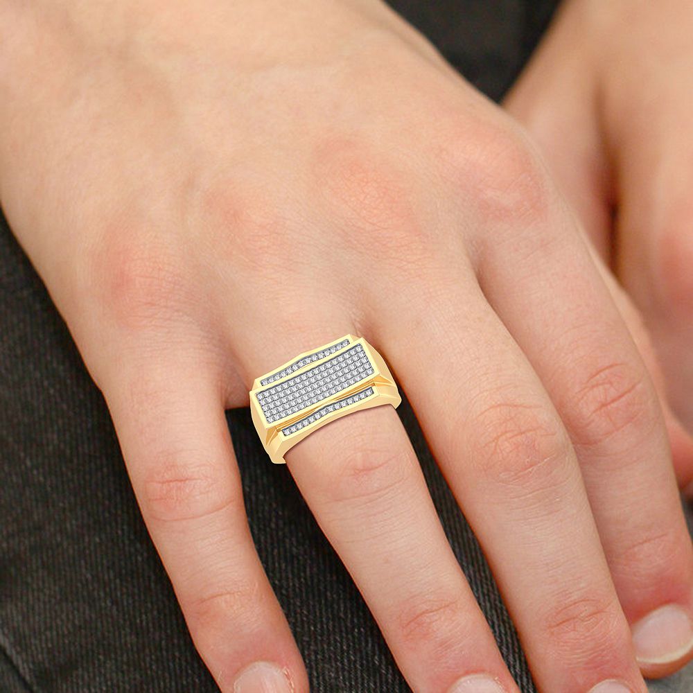 10K 0.33CT DIAMOND RING