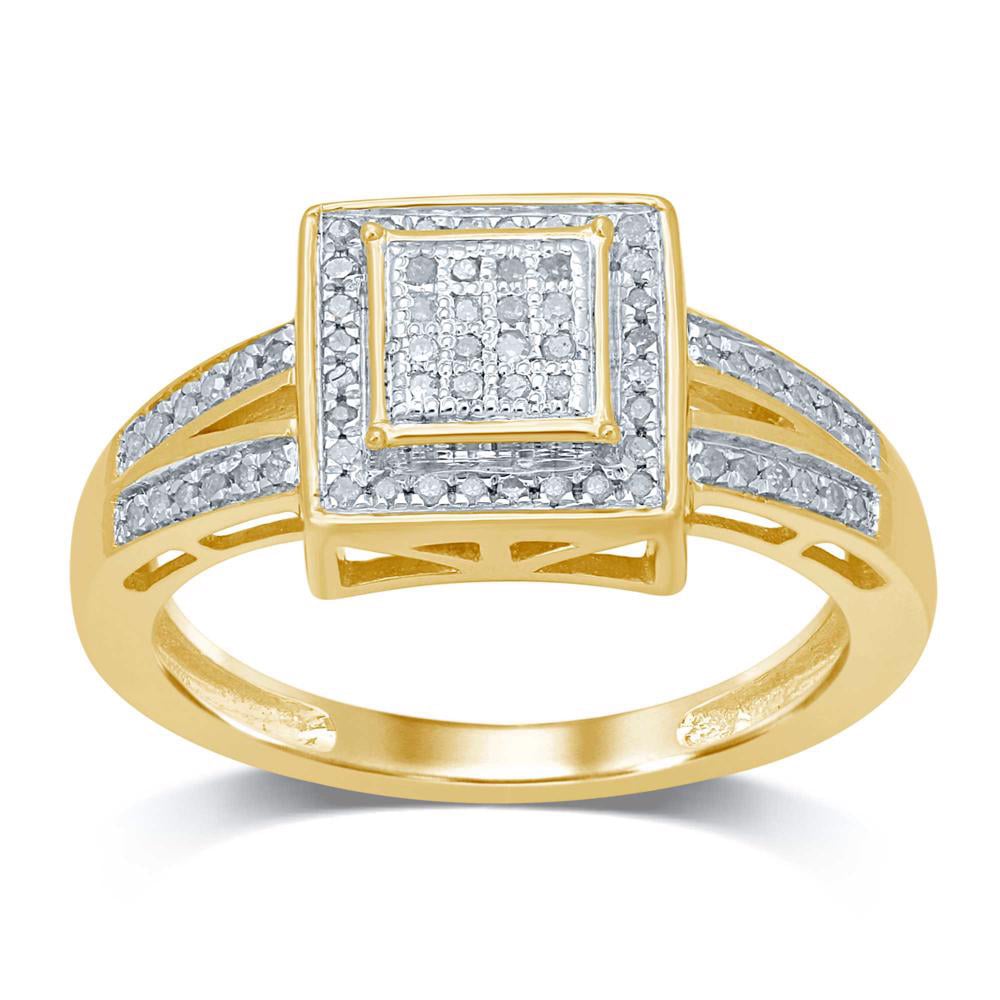 10K 0.16CT Diamond RING