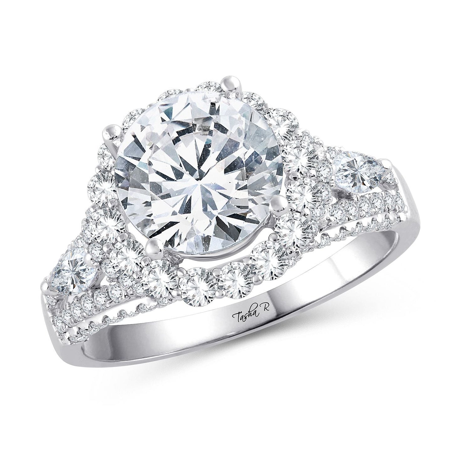 14K 1.15CT Diamond SEMI MOUNT
