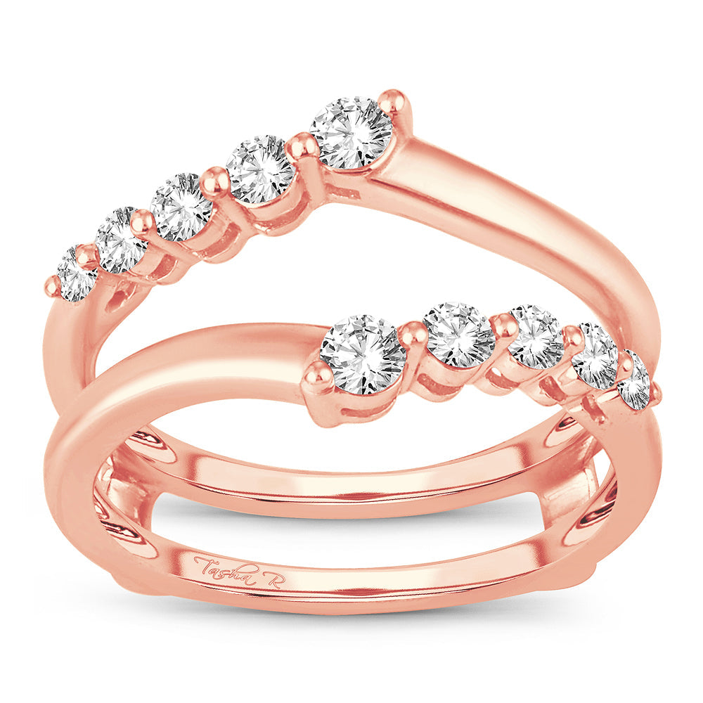 14K 0.50CT Diamond Ring Guard