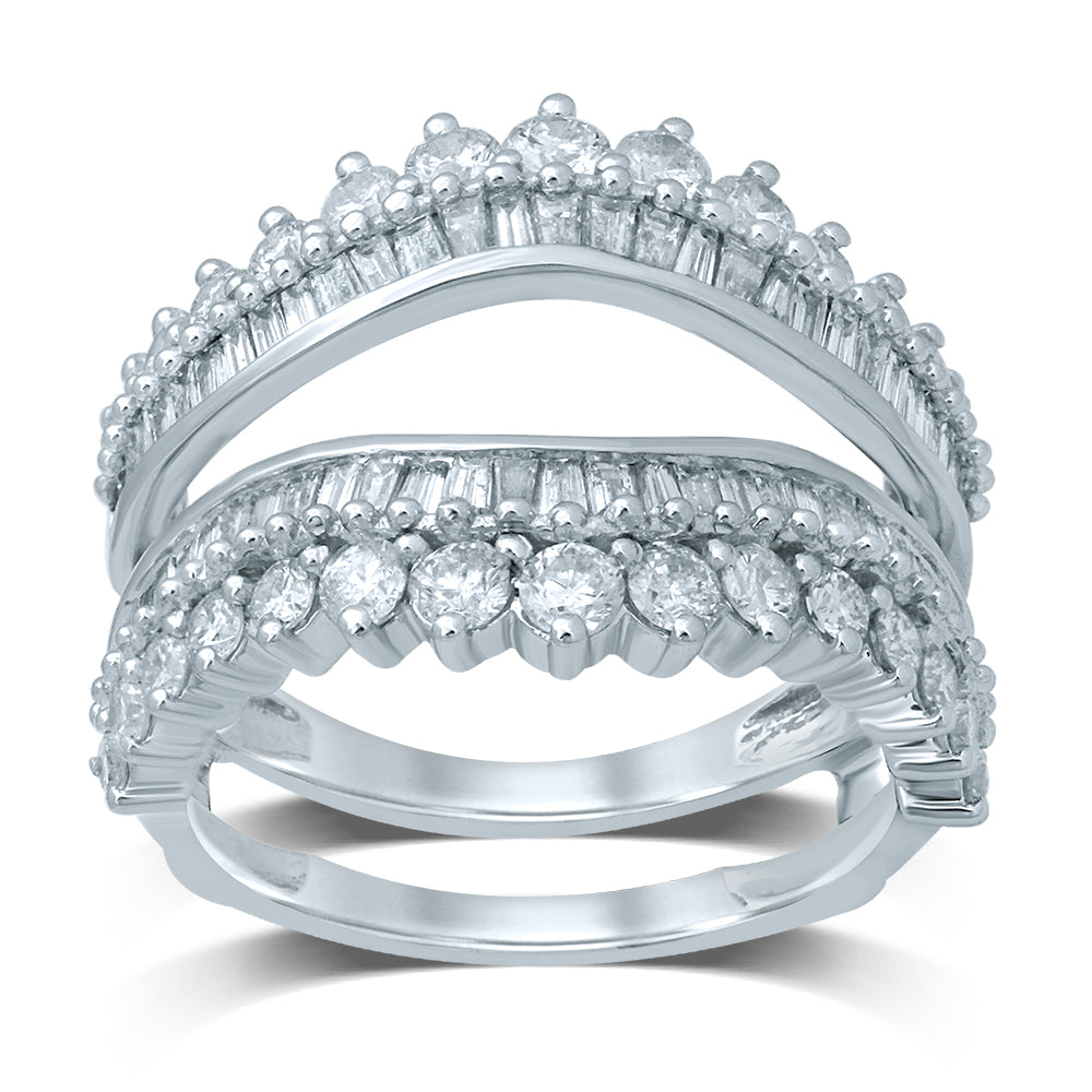 14K 2.00CT Diamond RING GUARD