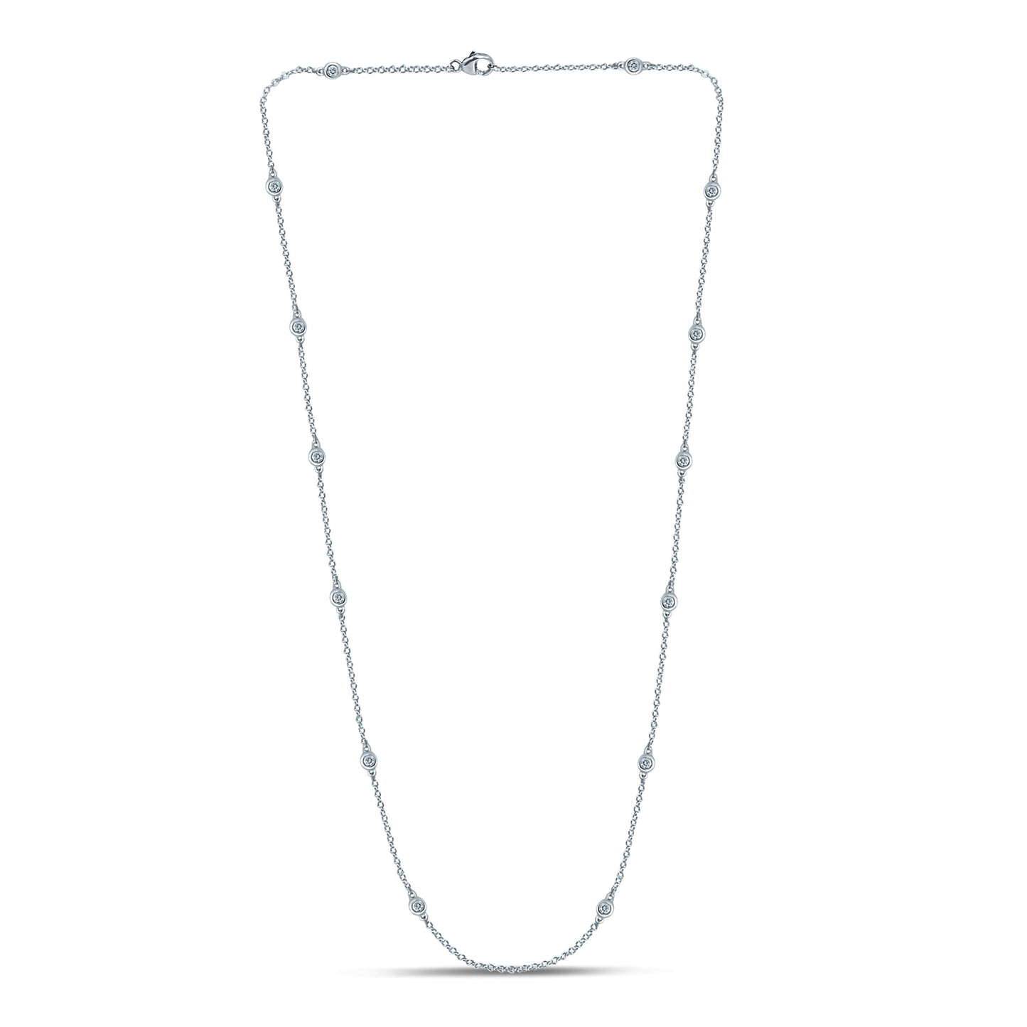 14K 0.42CT Diamond CHAIN