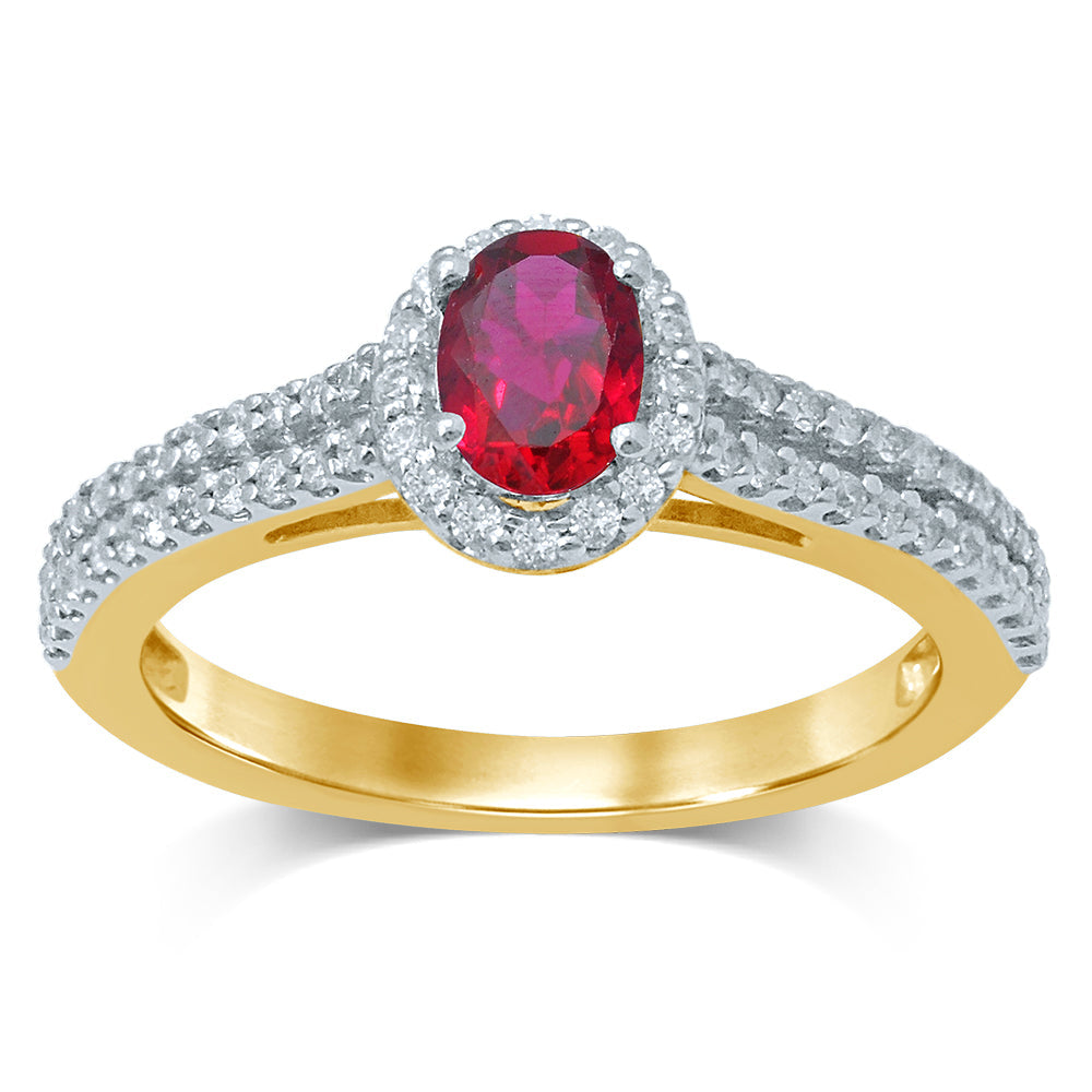 14K 0.33CT Diamond RING