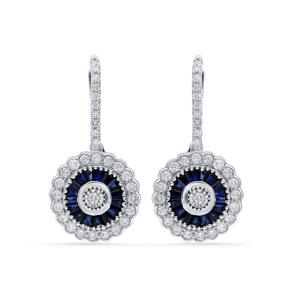 14K 1.00CT Diamond Earring