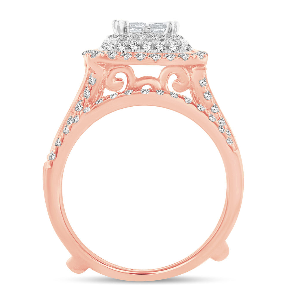 14K 2.01CT BRIDAL DIAMOND RING