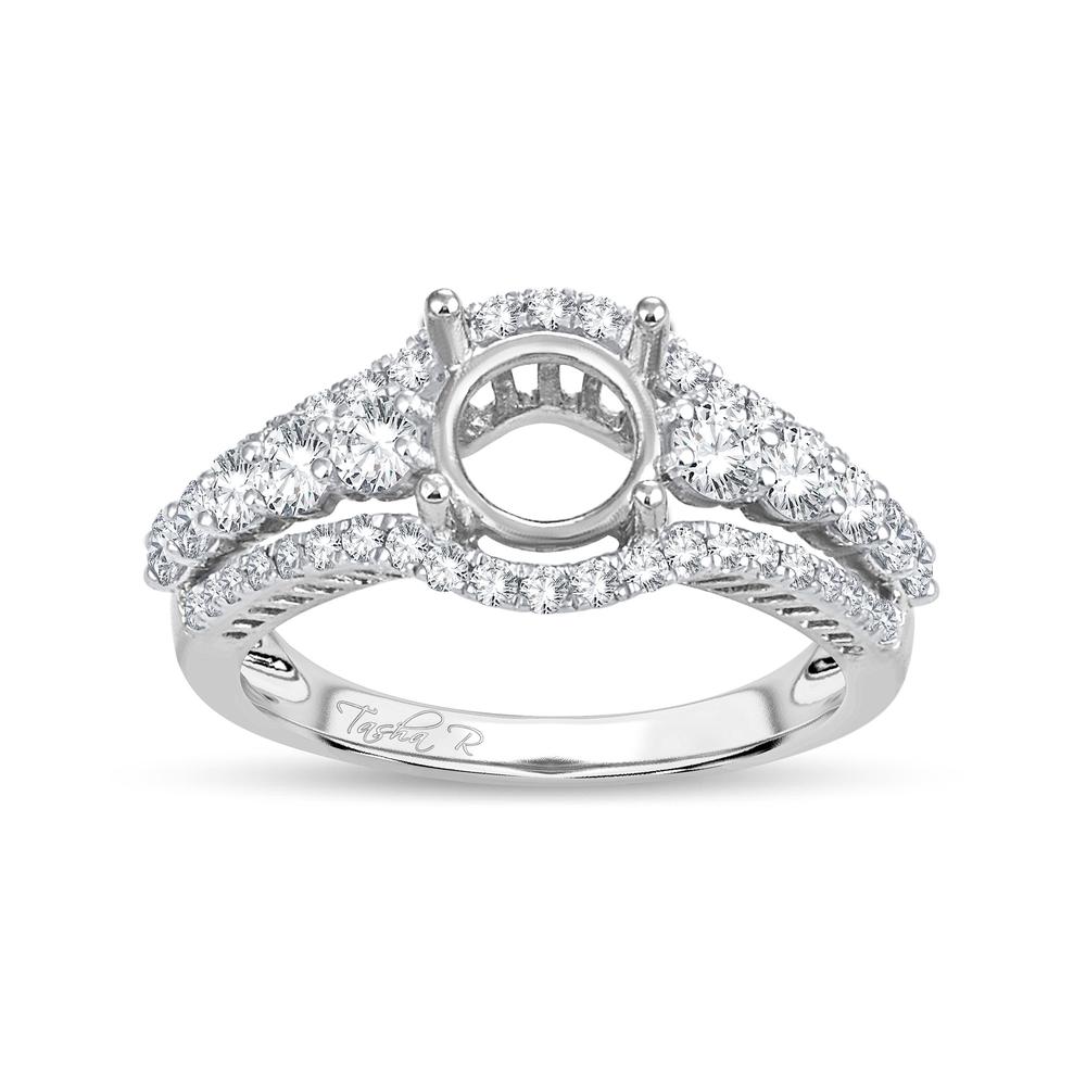 14K 0.90CT Diamond RING GUARD