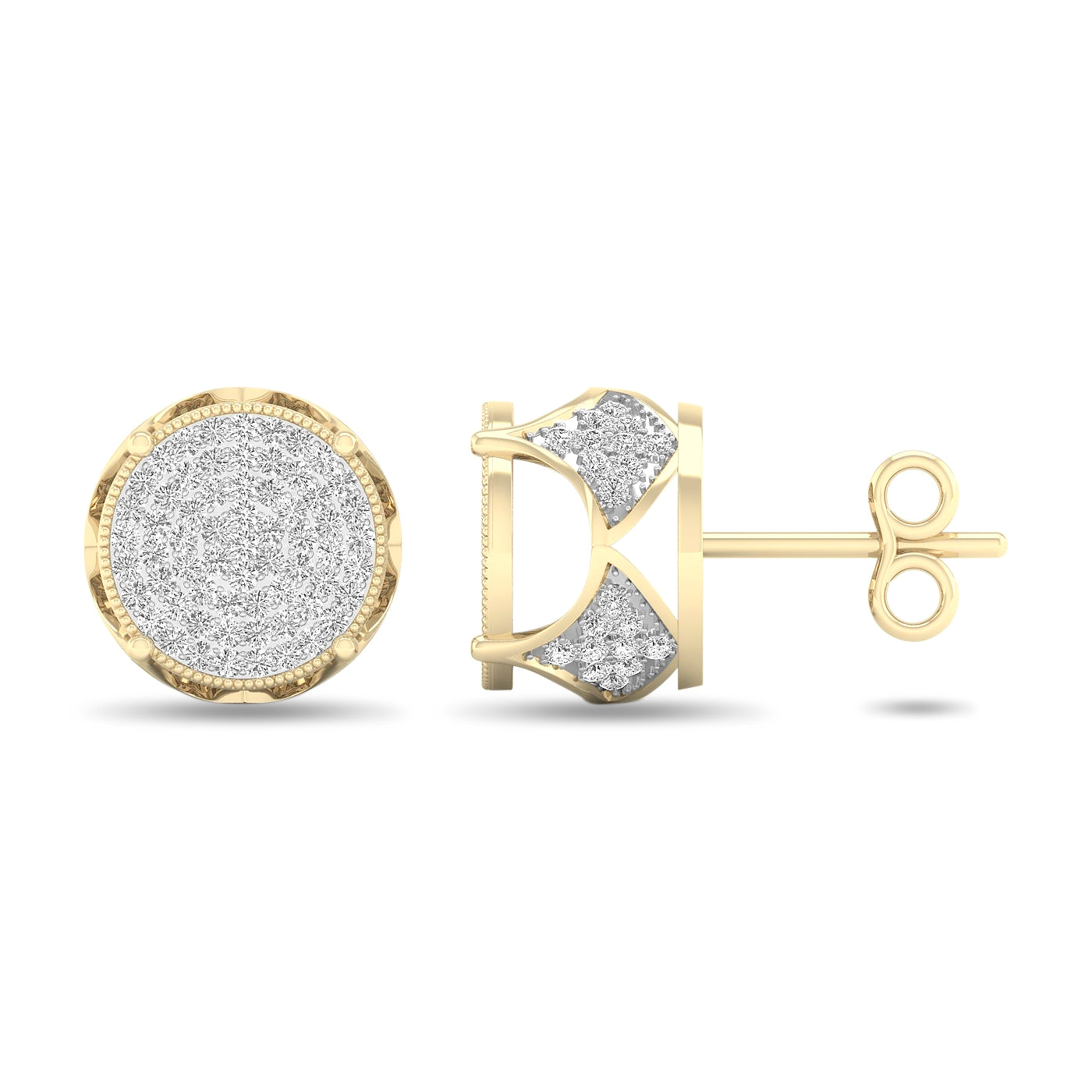 10K 0.50CT Diamond Earring