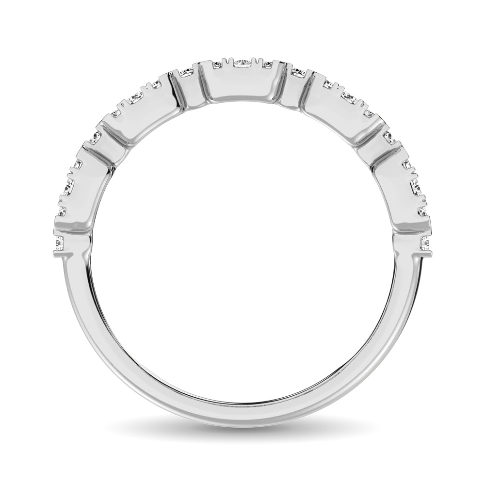 14K White Gold 1 Ct.Tw. Diamond Fashion Ring