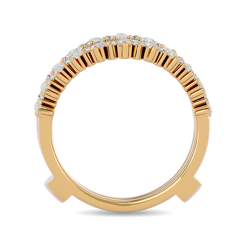 Diamond 7/8 Ct.tw Guard in 14K Yellow Gold