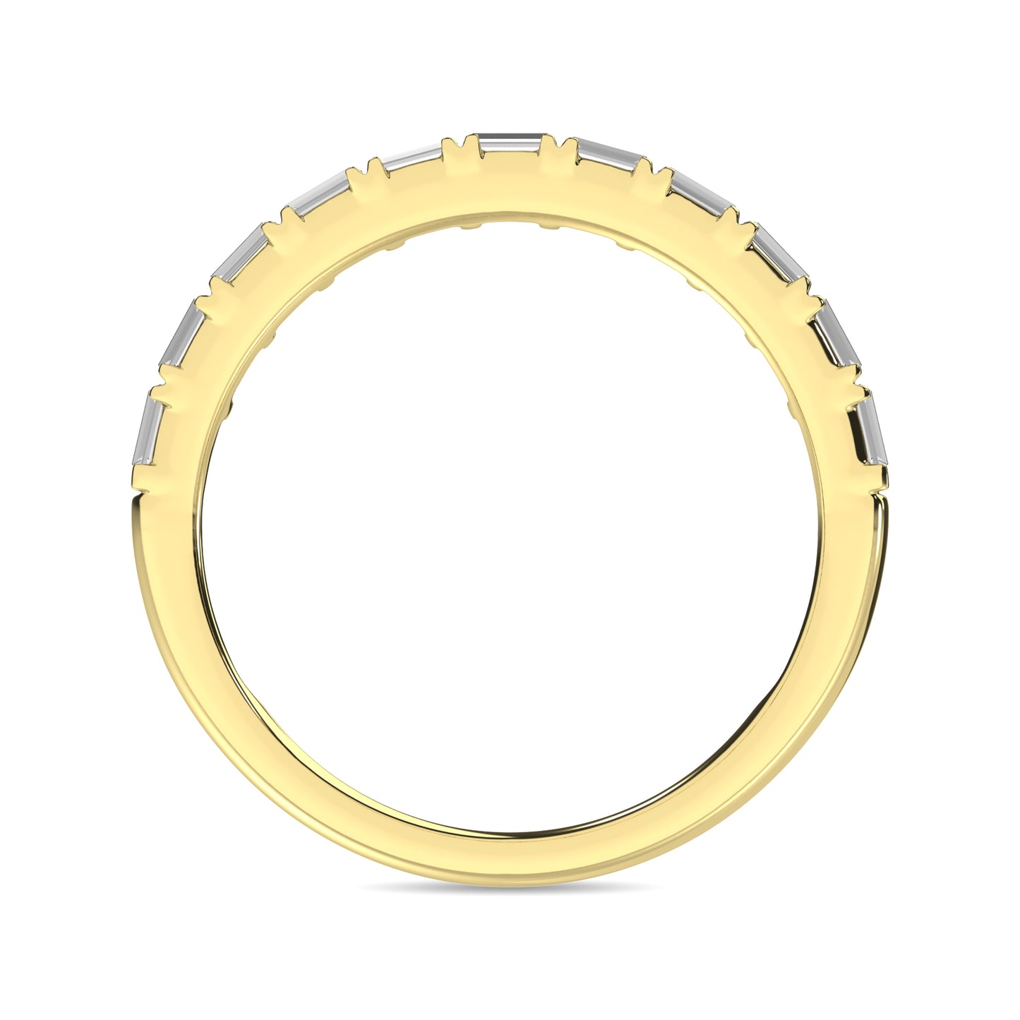 Diamond Anniversary Ring 1/10 Ct.tw in 14K Yellow Gold