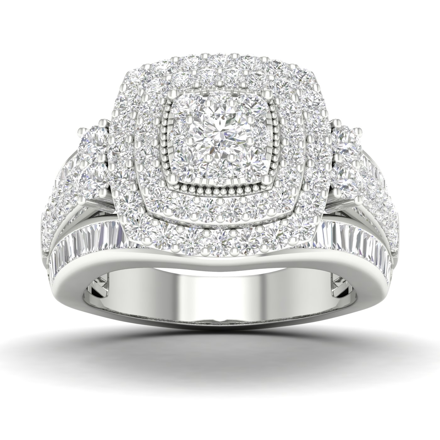 14K 2.00ct Diamond Bridal Ring
