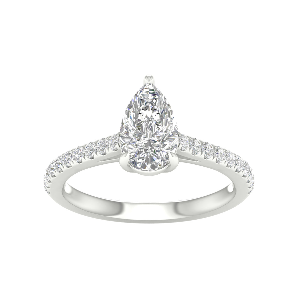 14K 1.25CT Certified Lab Grown Diamond Ring ( IGI Certified )