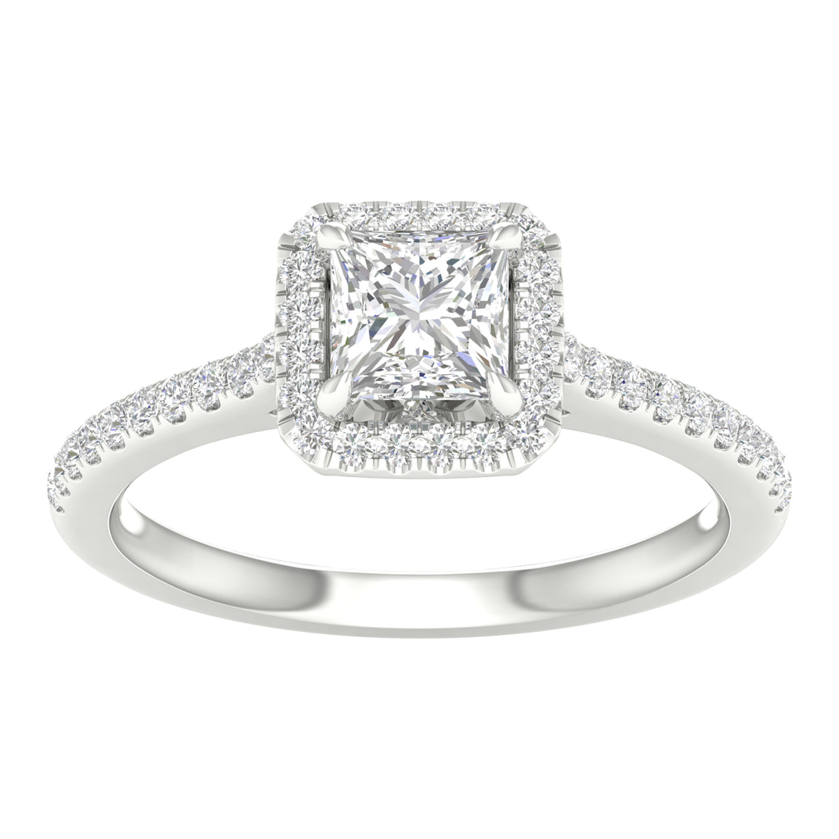 14K 1.25CT Certified Lab Grown Diamond Ring ( IGI Certified )