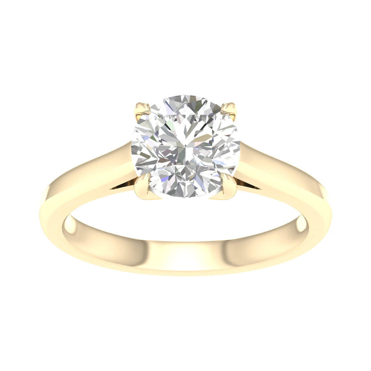 14K 2.00CT Lab Diamond Ring