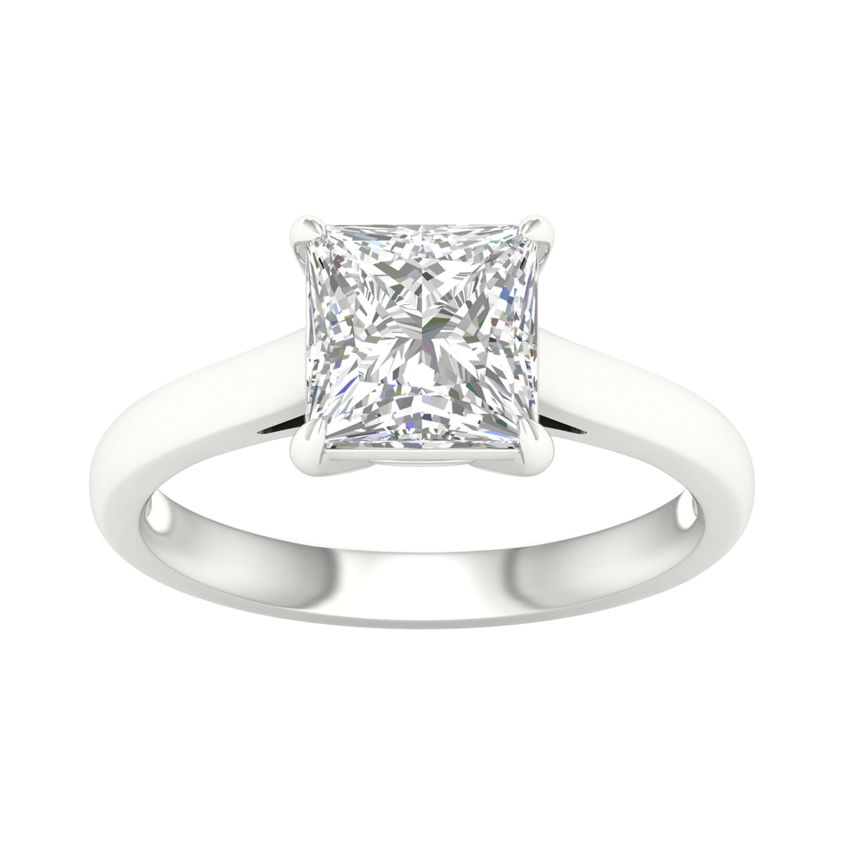 14K 2.50CT Certified Lab Grown Diamond Ring ( IGI Certified