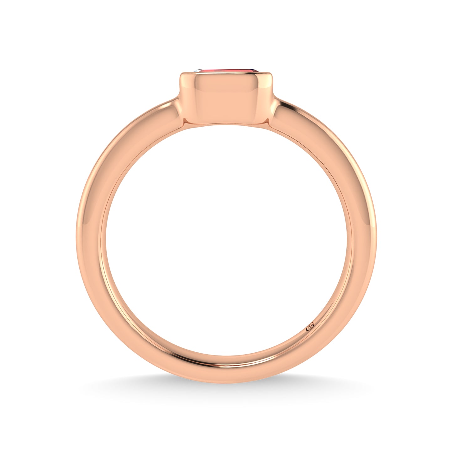 14K Rose Gold Ruby 1/3 Ct.Tw. Fashion Ring