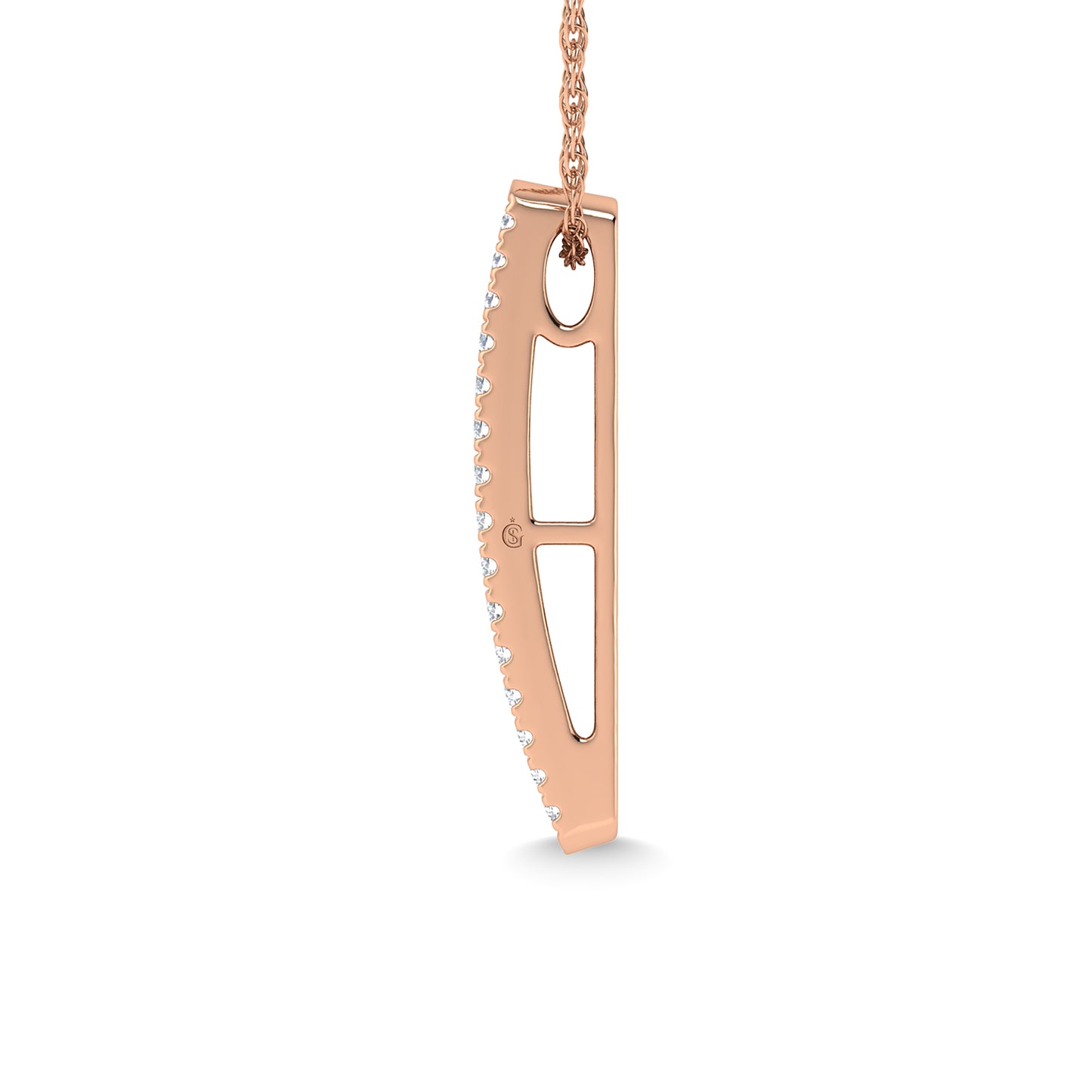 Diamond 2 Ct.Tw. Fashion Pendant in 14K Rose Gold
