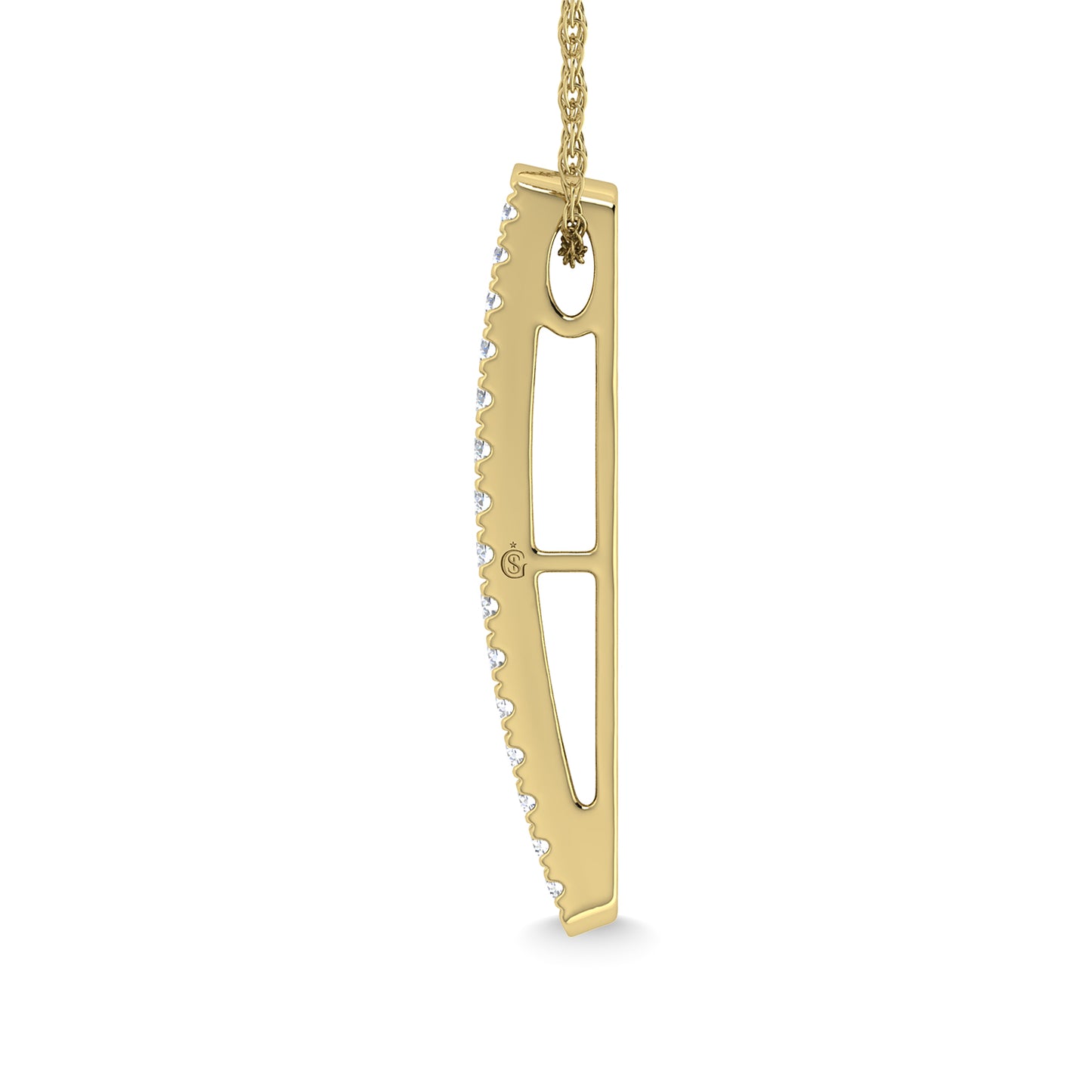 Diamond 1 1/2 Ct.Tw. Fashion Pendant in 14K Yellow Gold