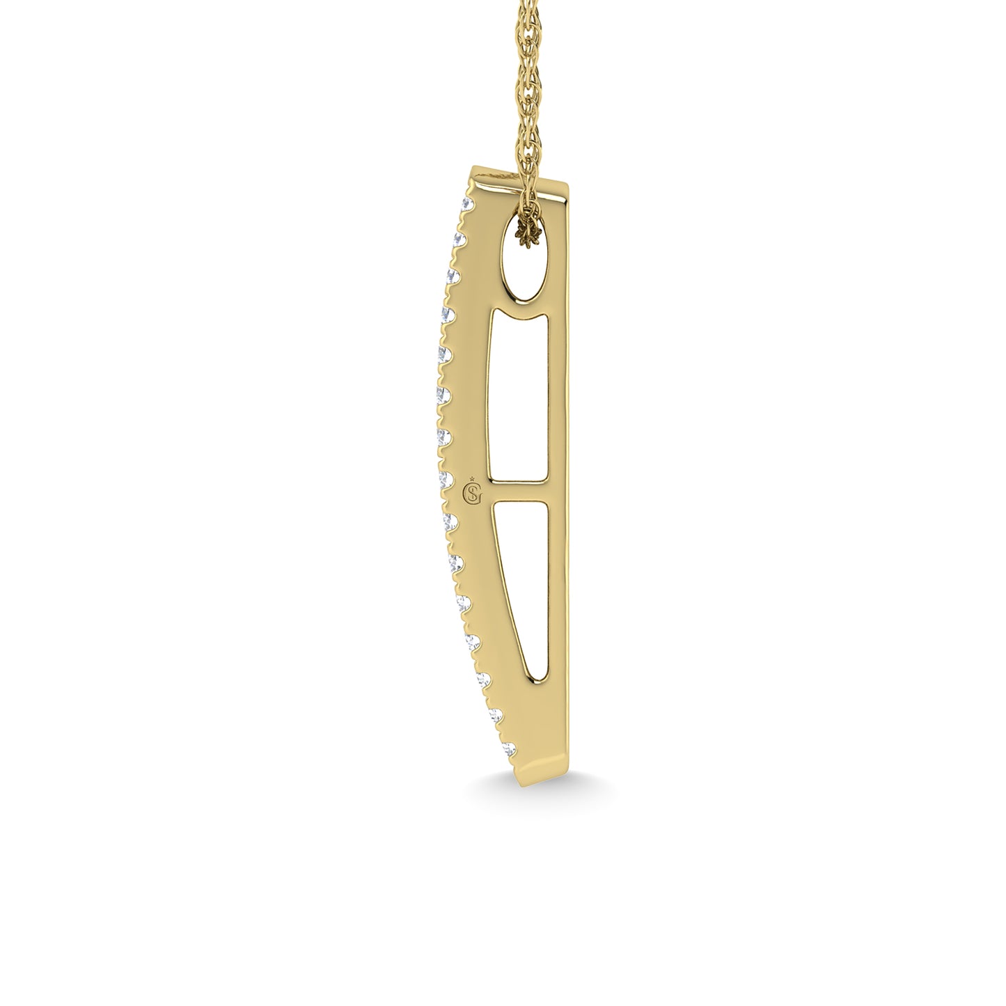 Diamond 2 Ct.Tw. Fashion Pendant in 14K Yellow Gold