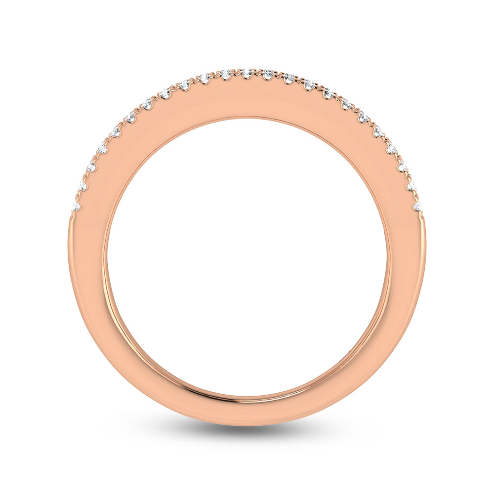 14K Rose Gold Diamond 7/8 Ct.Tw. Fashion Ring