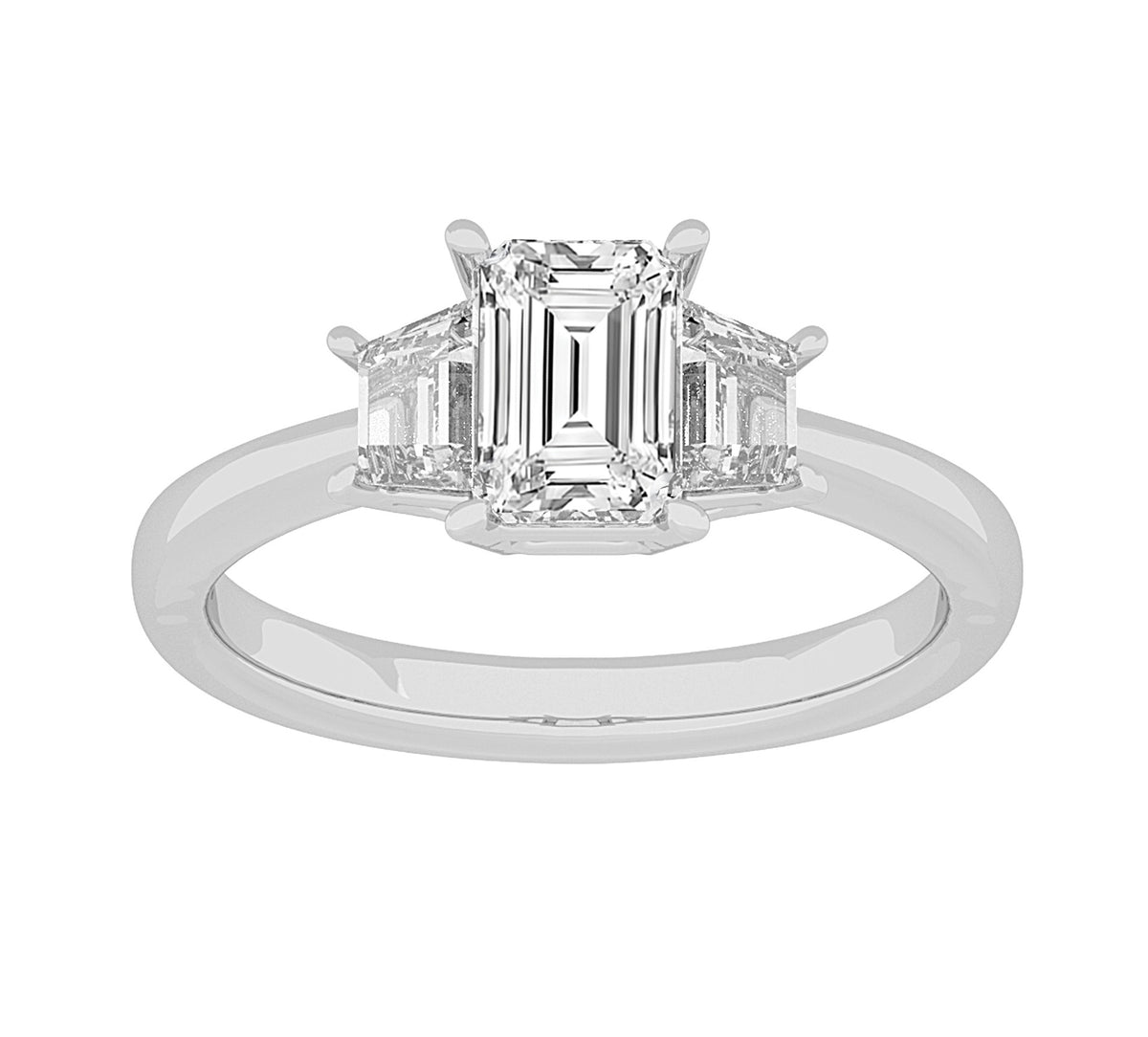14K 1.57CT Lab Grown Diamond Ring
