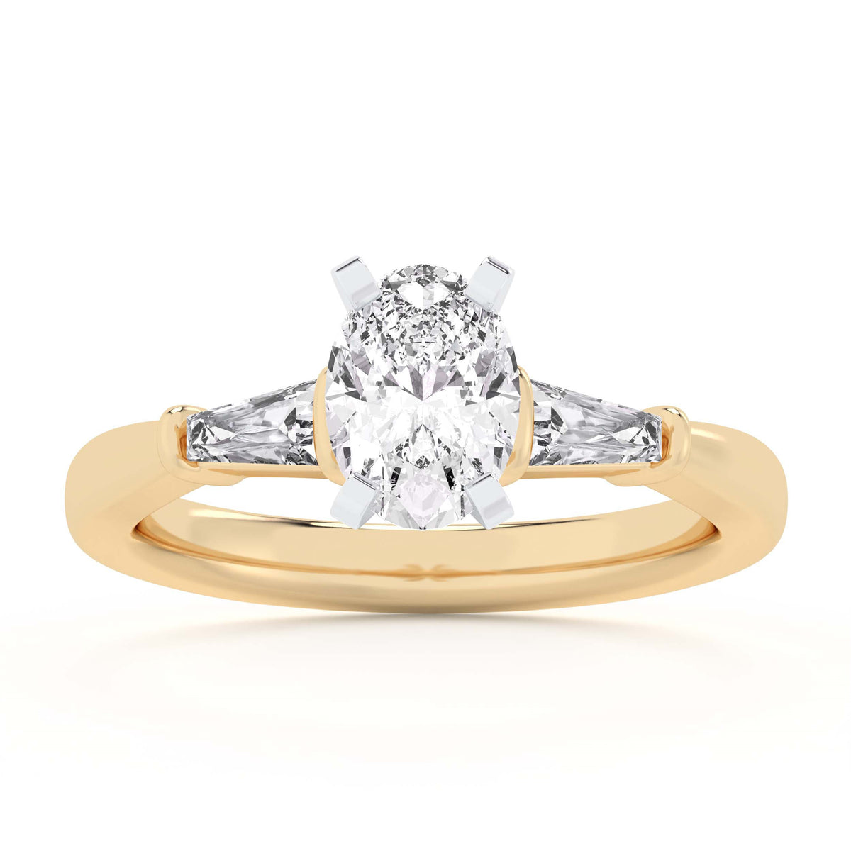 14K 1.46CT Lab Grown Engagement Ring