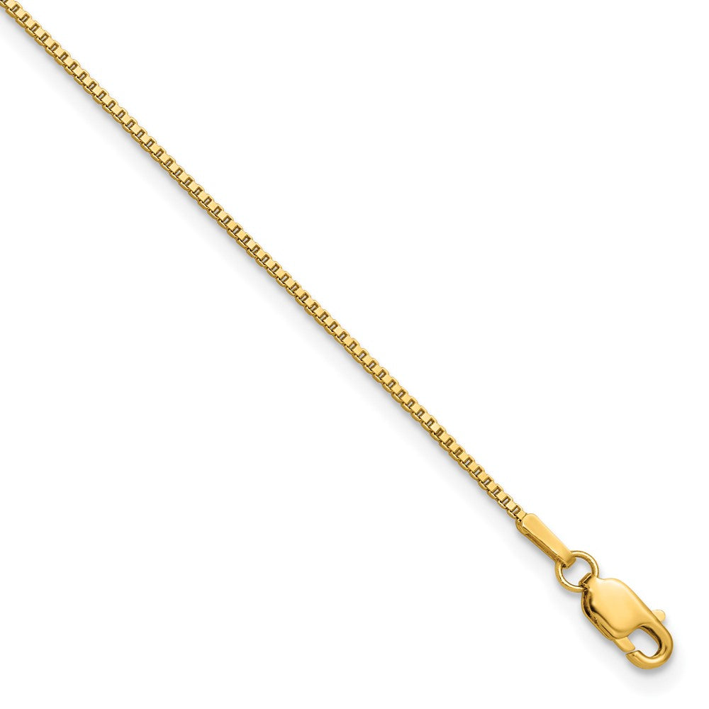 14k 1.05mm Box Chain