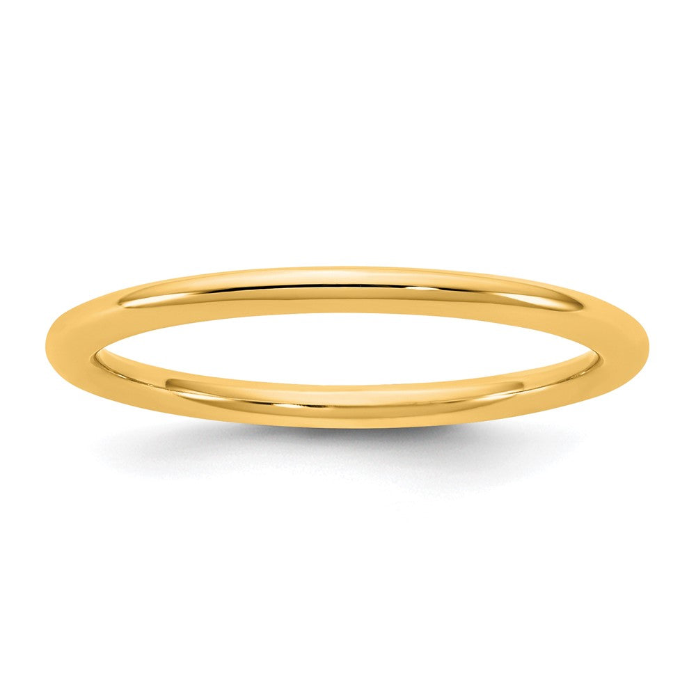 14KY 1.5mm Standard Comfort Fit Band