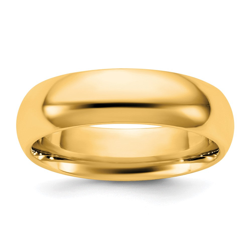 14KY 5.5mm Standard Comfort Fit Band