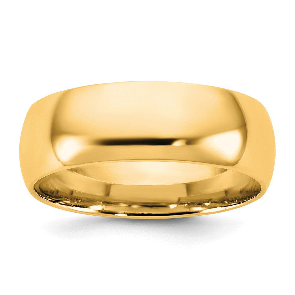 14KY 6.5mm Standard Comfort Fit Band