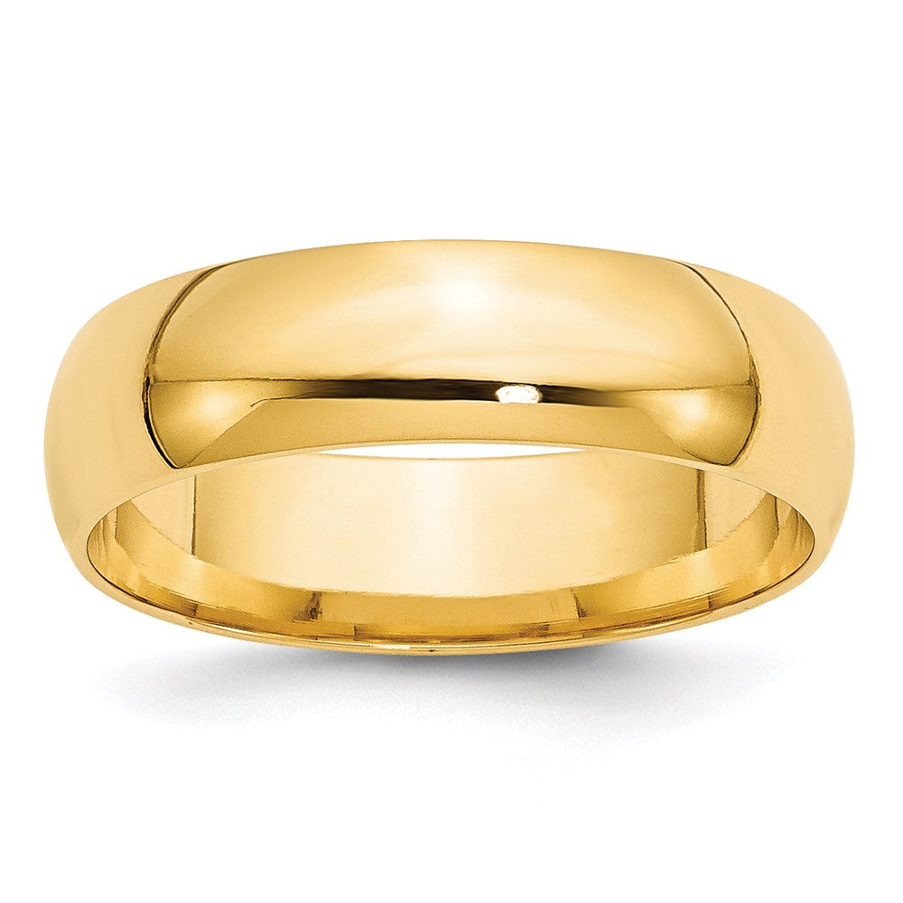 14KY 6mm LTW Comfort Fit Band
