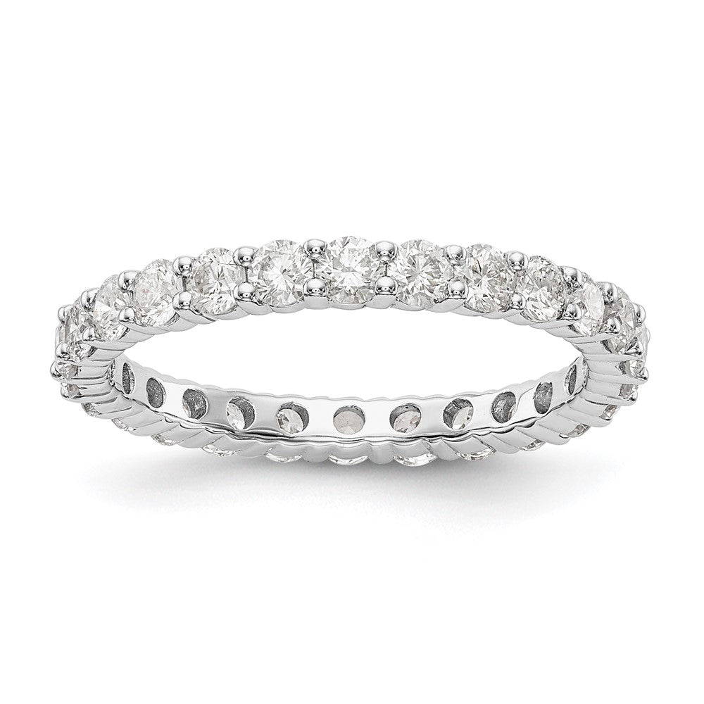 14kw 1 1/2ct Lab Grown Diamond VS/SI+ G+ Comp Size 5.5 Eternity Band