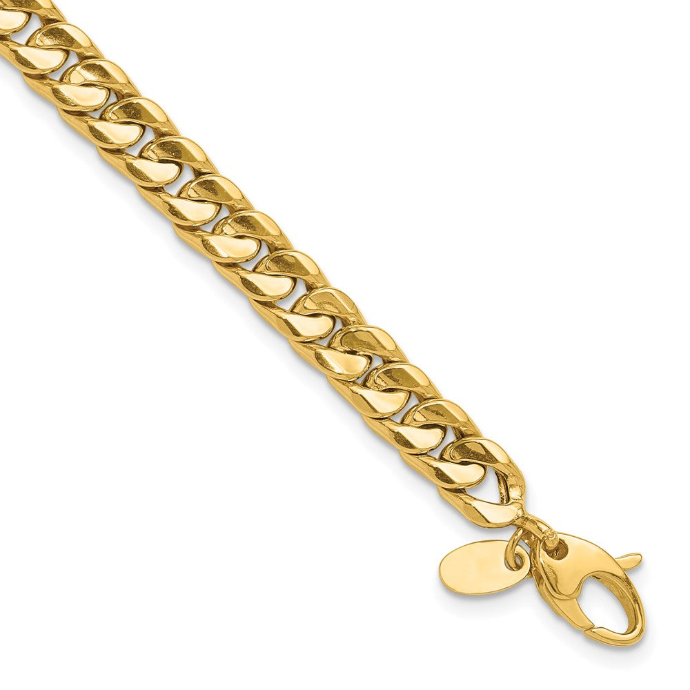 14K Polished Fancy 8.5in Bracelet