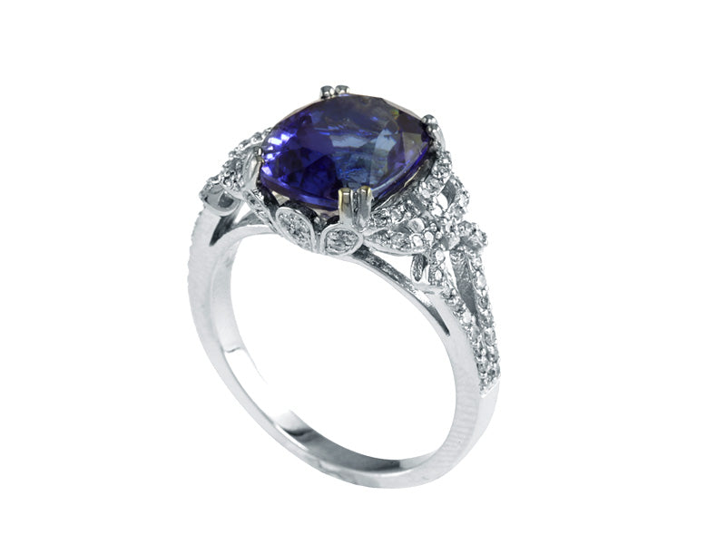 EFFY 14K WHITE GOLD RING