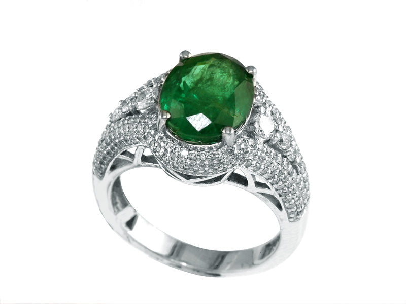 EFFY 14K WHITE GOLD RING