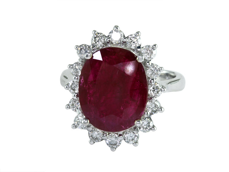 EFFY 18K WHITE GOLD RING