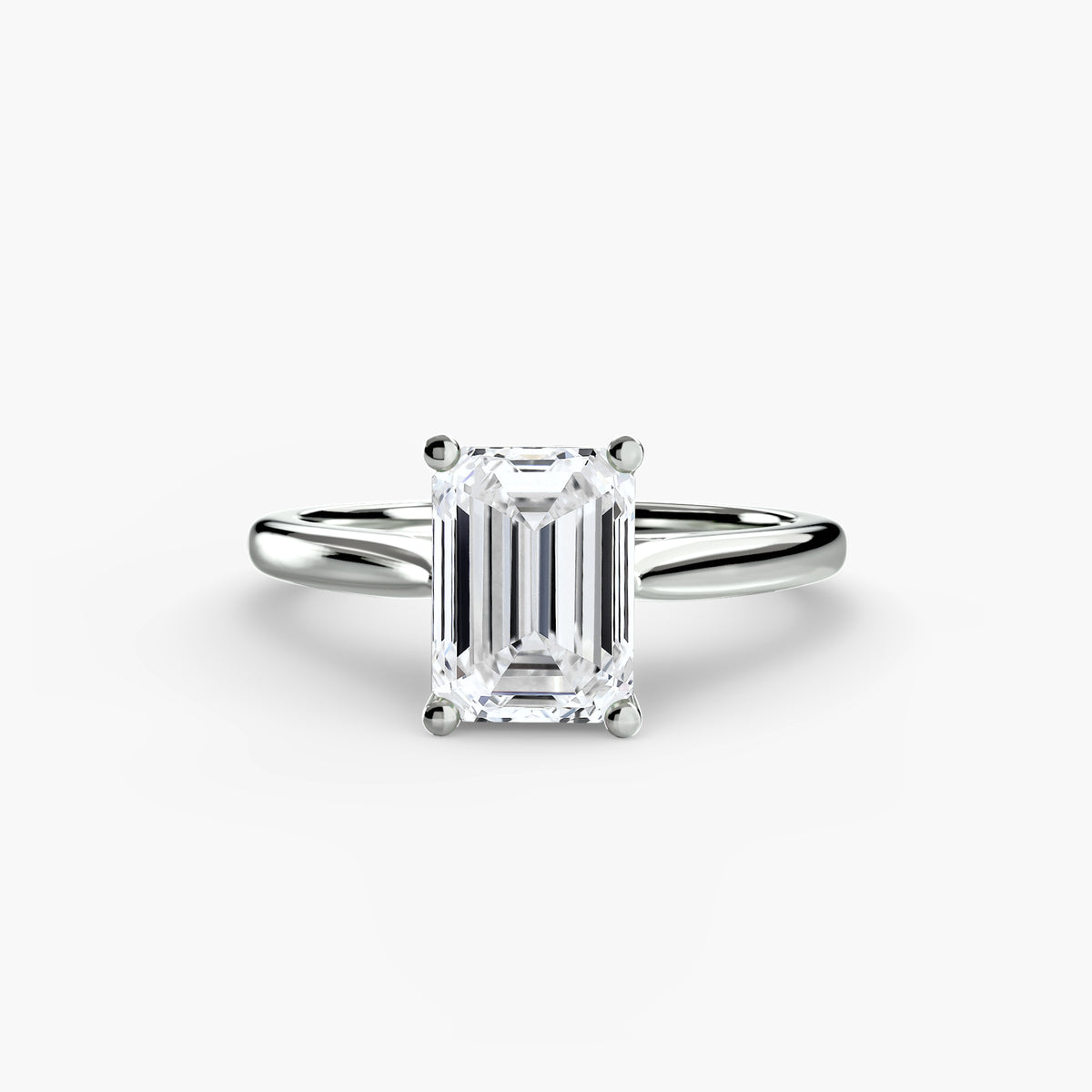 Ring Setting - 950 Platinum (Heart)