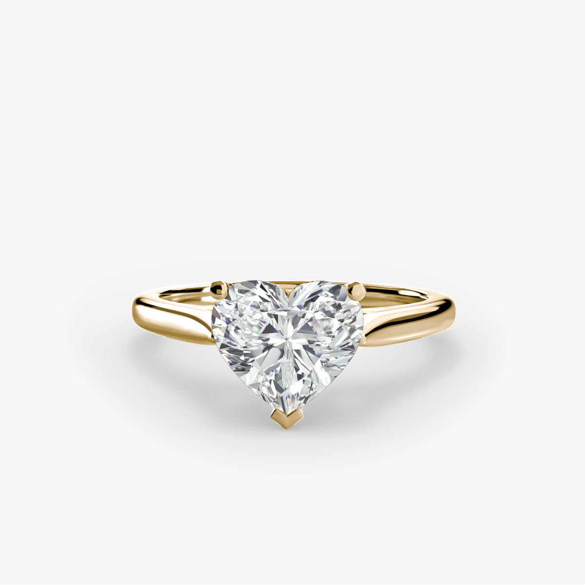 Ring Setting - 14K Yellow Gold (Radiant)