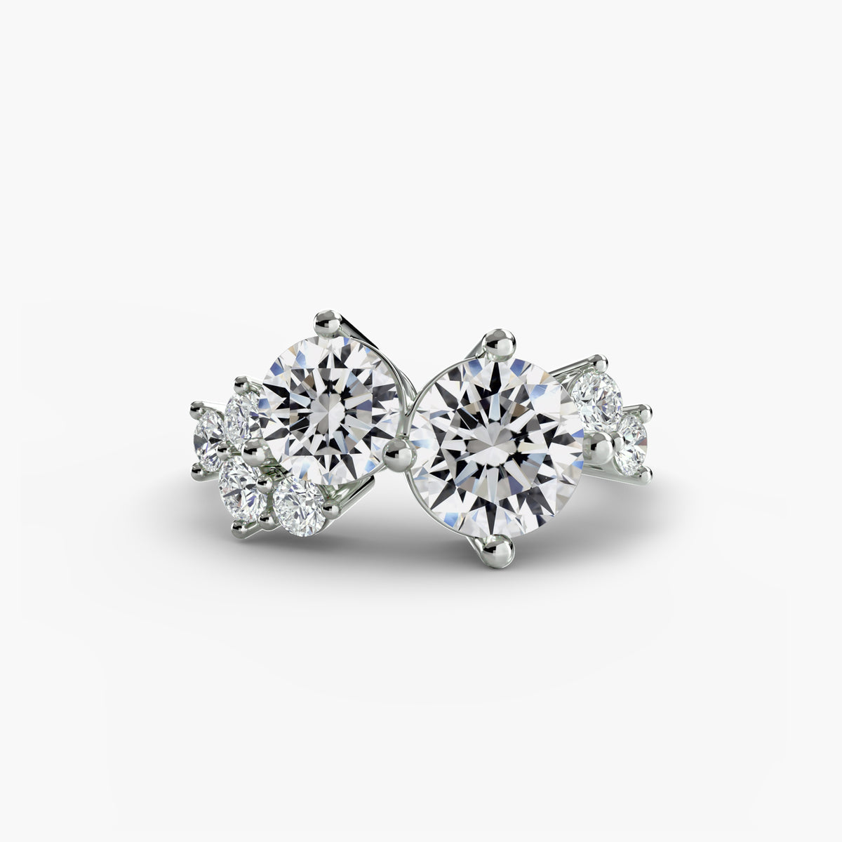 Ring Setting - 18K Yellow Gold (Round)