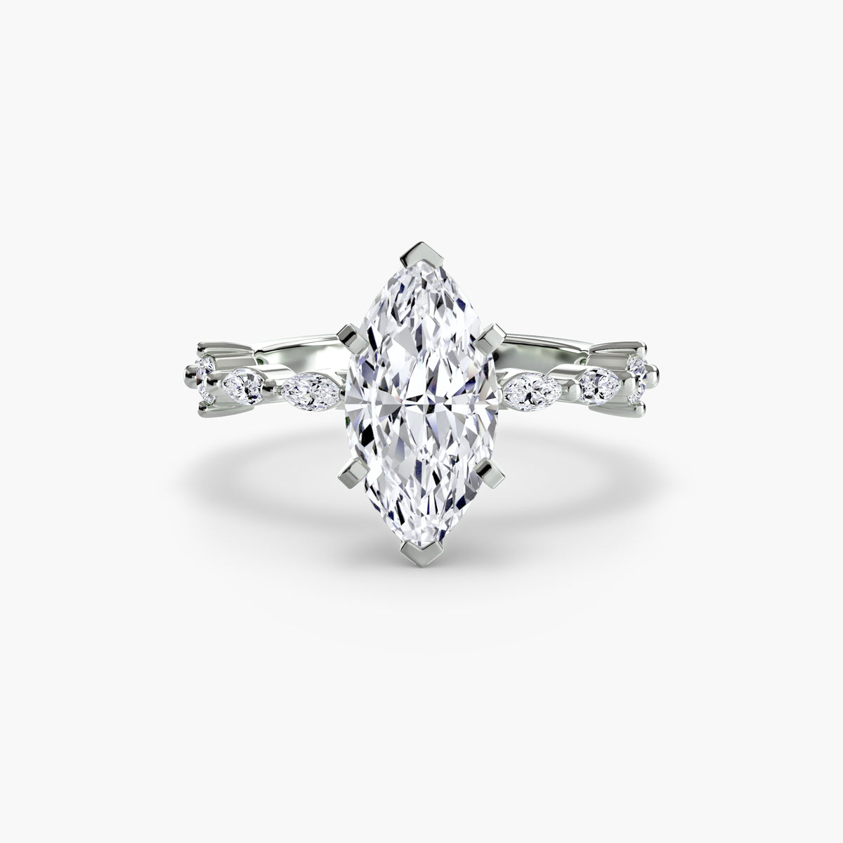 Ring Setting - 14K Yellow Gold (Round)