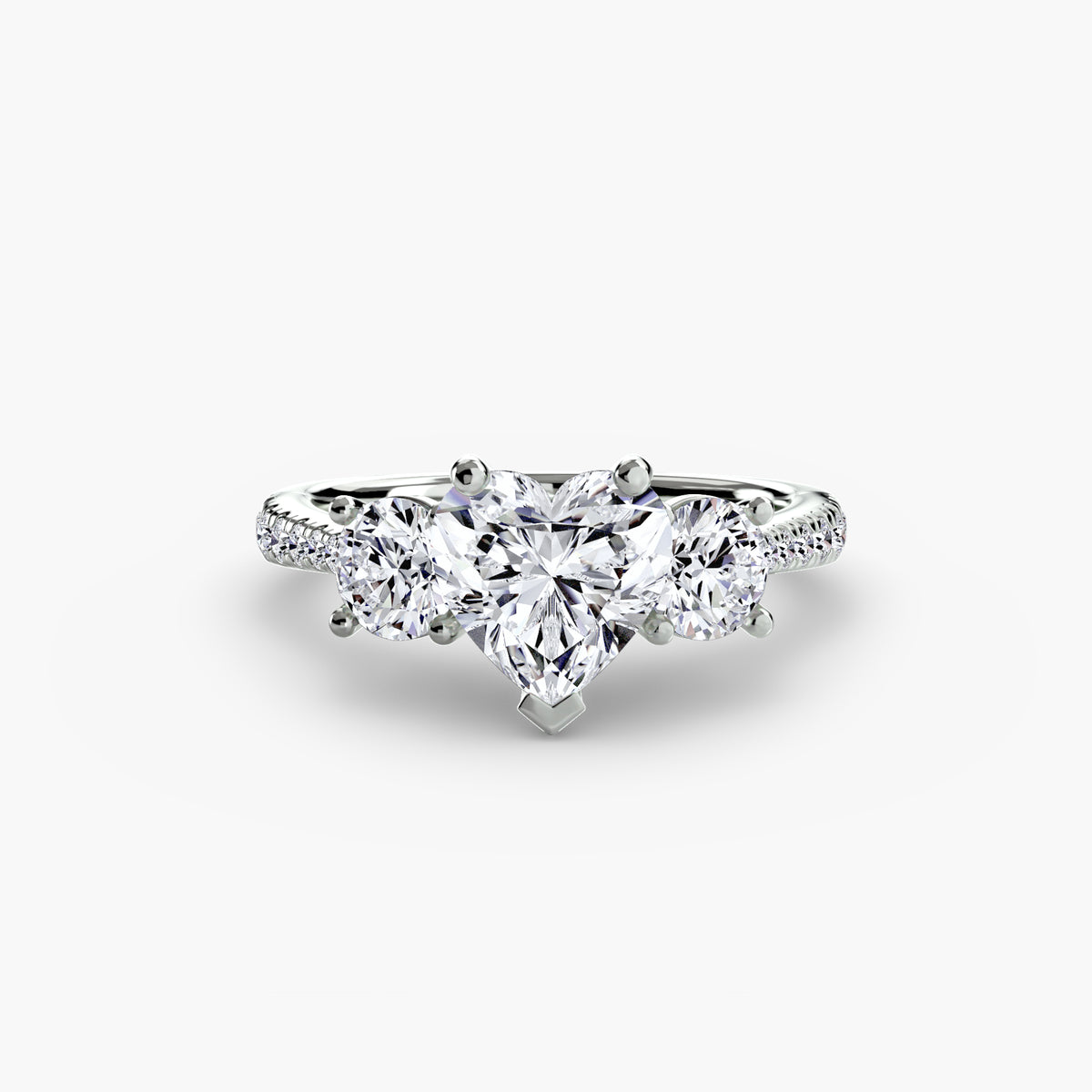 Ring Setting - 950 Platinum (Radiant)