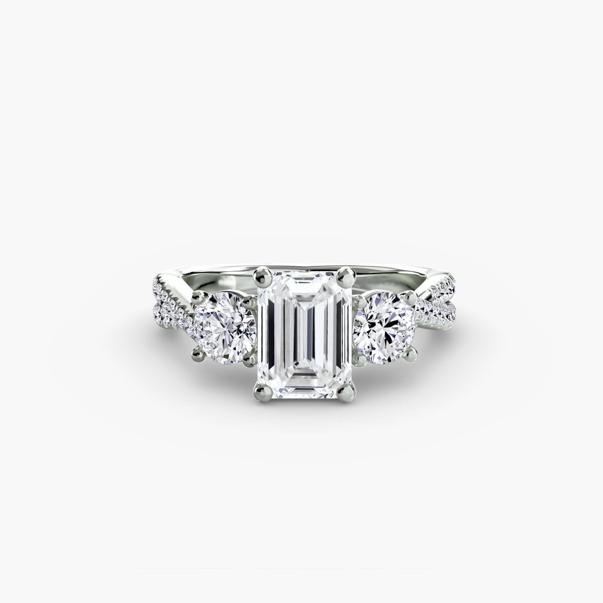 Ring Setting - 950 Platinum (Heart)