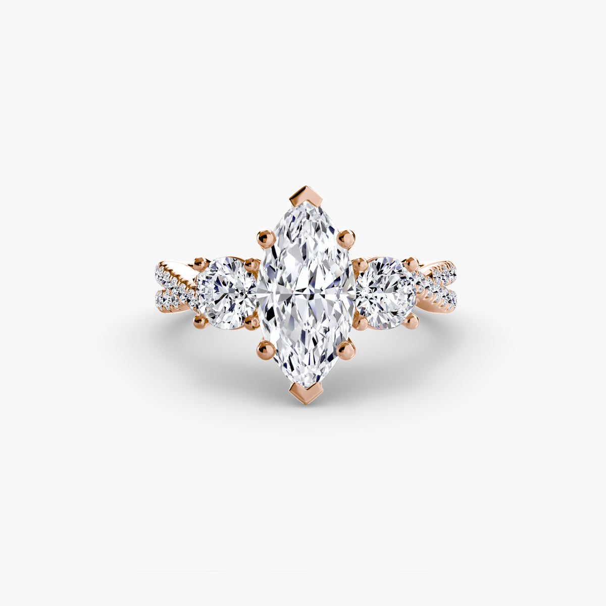 Ring Setting - 950 Platinum (Princess)