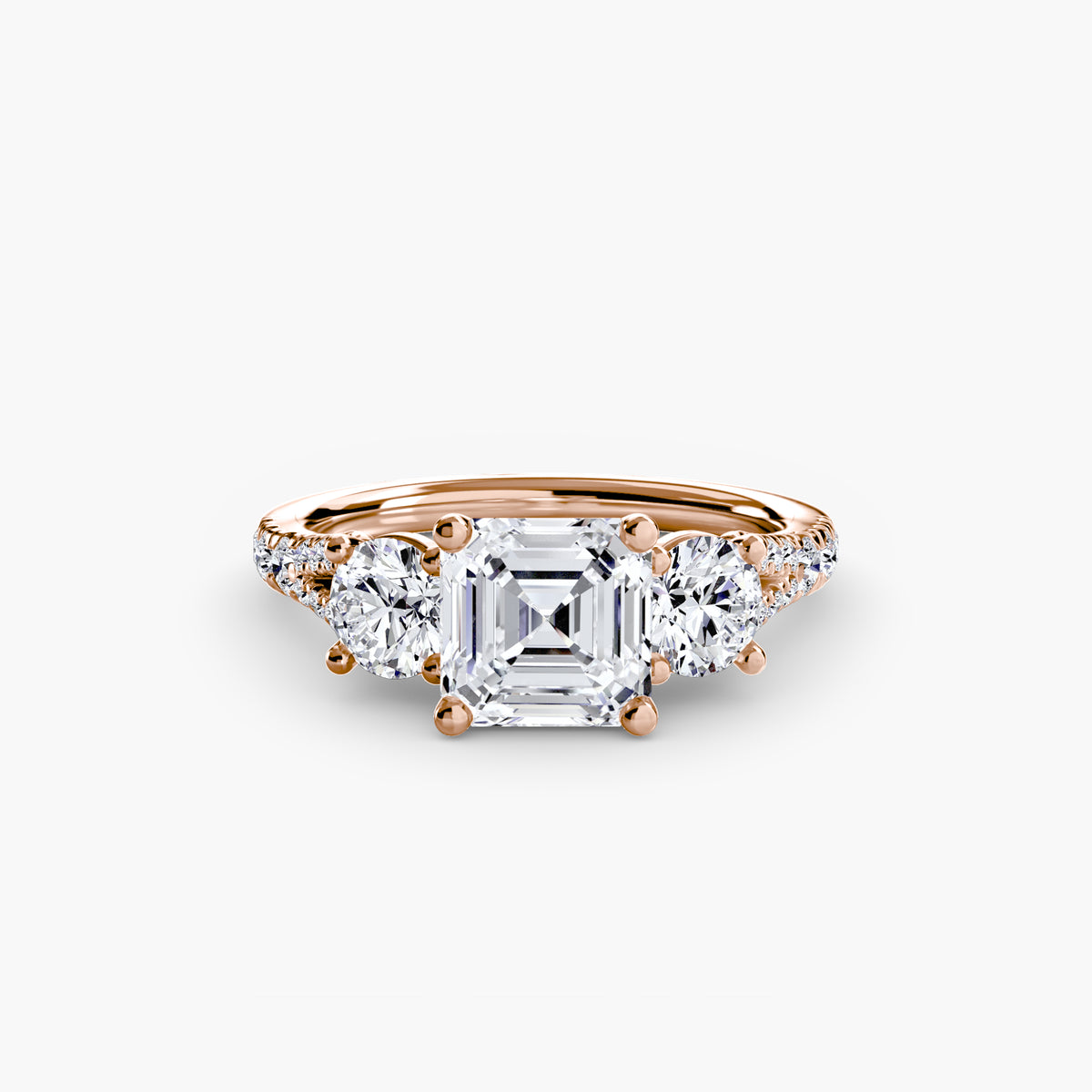 Ring Setting - 18K Rose Gold (Marquise)