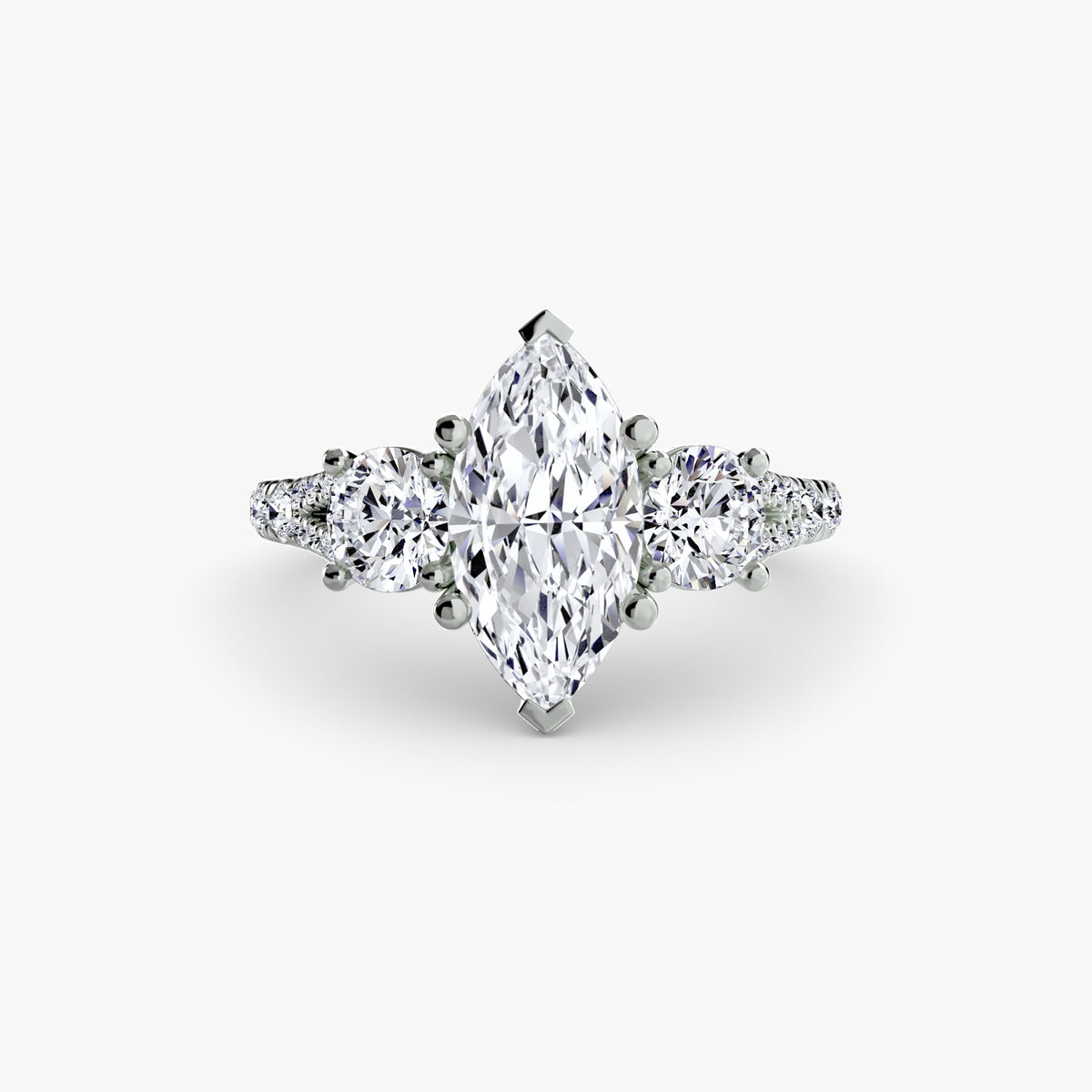 Ring Setting - 14K Yellow Gold (Round)