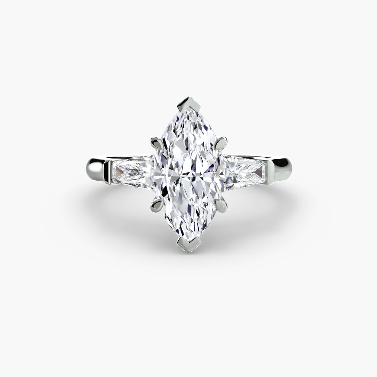 Ring Setting - 18K Yellow Gold (Round)