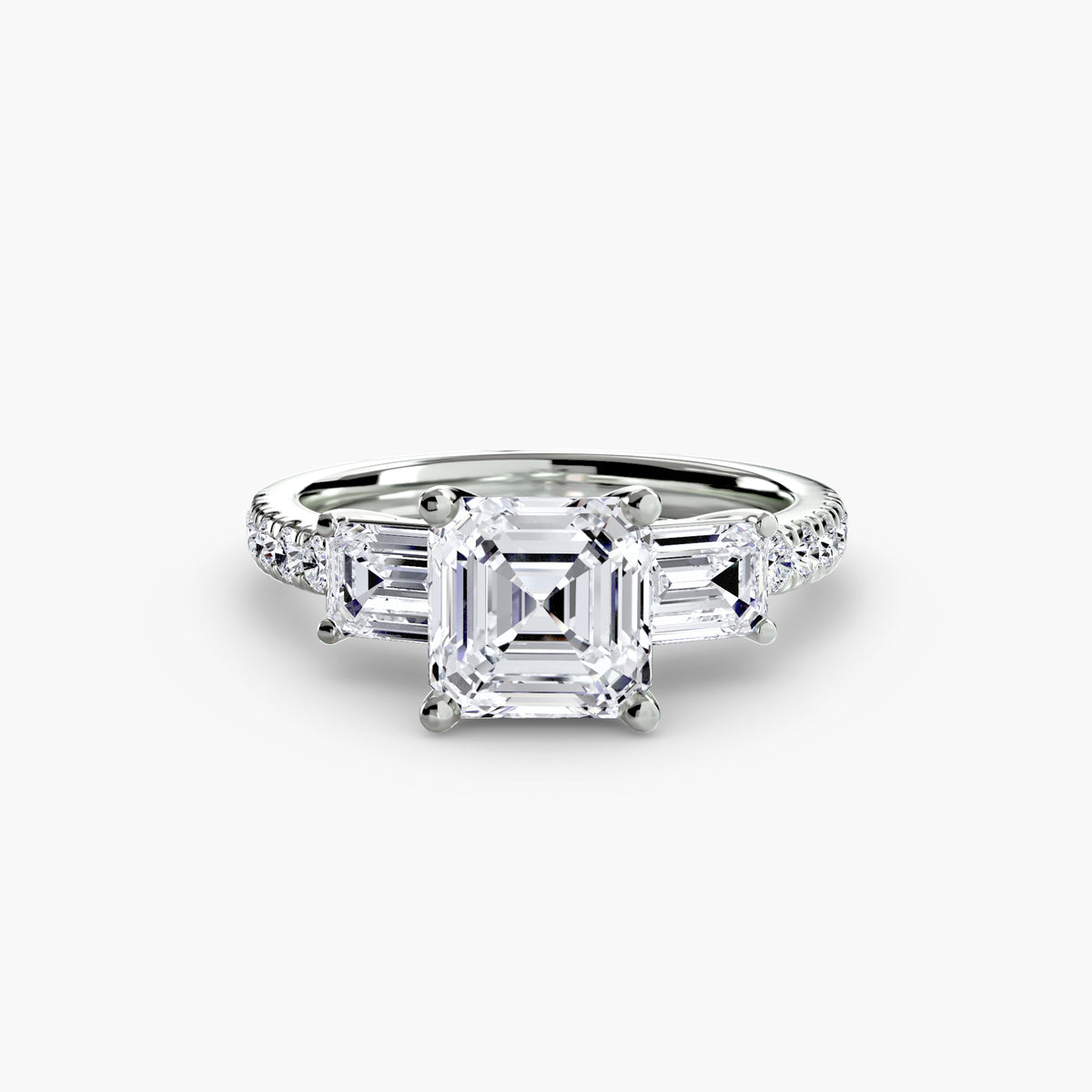 Ring Setting - 18K Yellow Gold (Round)