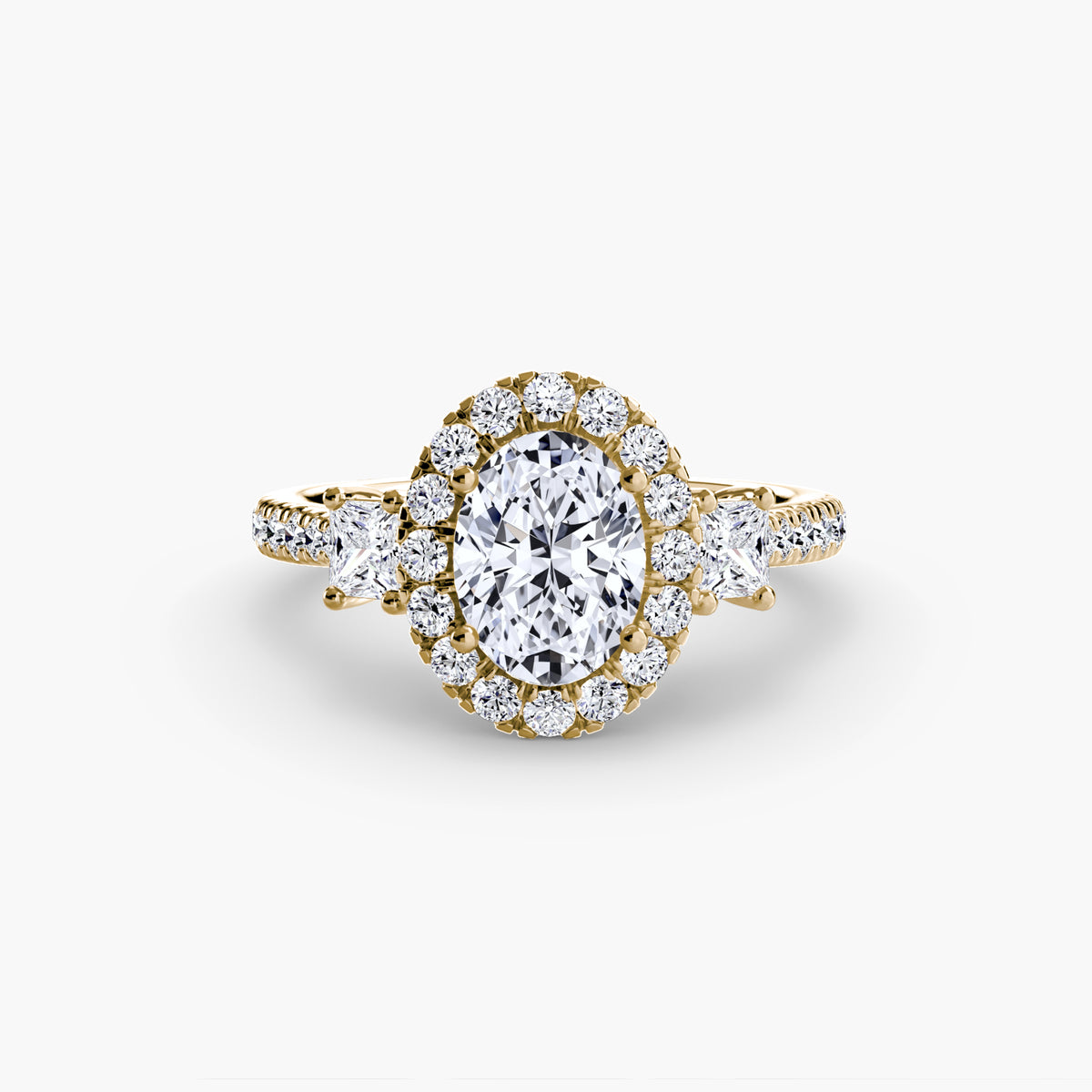 Ring Setting - 14K Yellow Gold (Pear)
